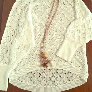 NWOT Annabella cotton sweater